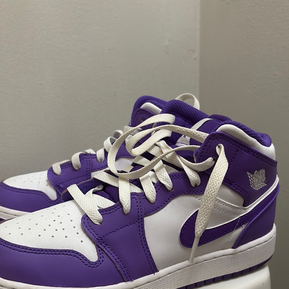 Jordan Kids Sneakers - Purple and White